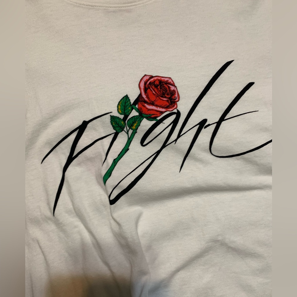 White medium Jordan tee shirt